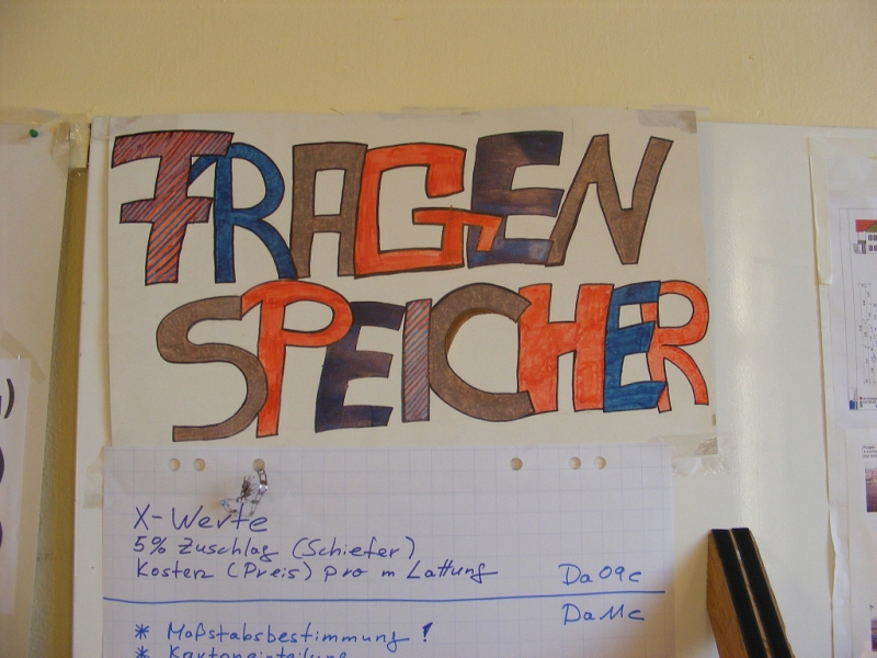 Bilder aus den Unterrichtsversuchen